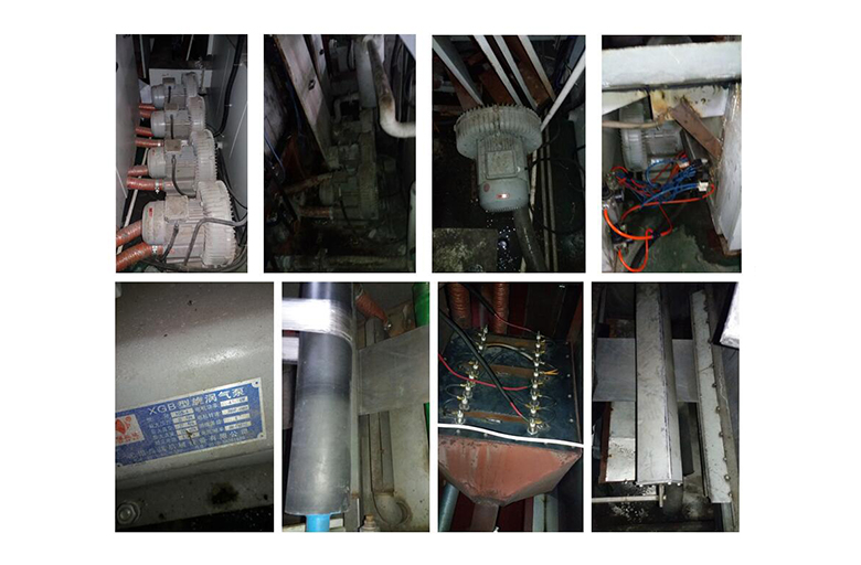 不銹鋼帶柯恩達風刀干燥系統(tǒng)選型場地實圖